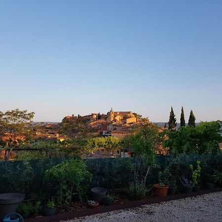 Chambre du sentier des ocres Roussillon en Isere Extérieur photo
