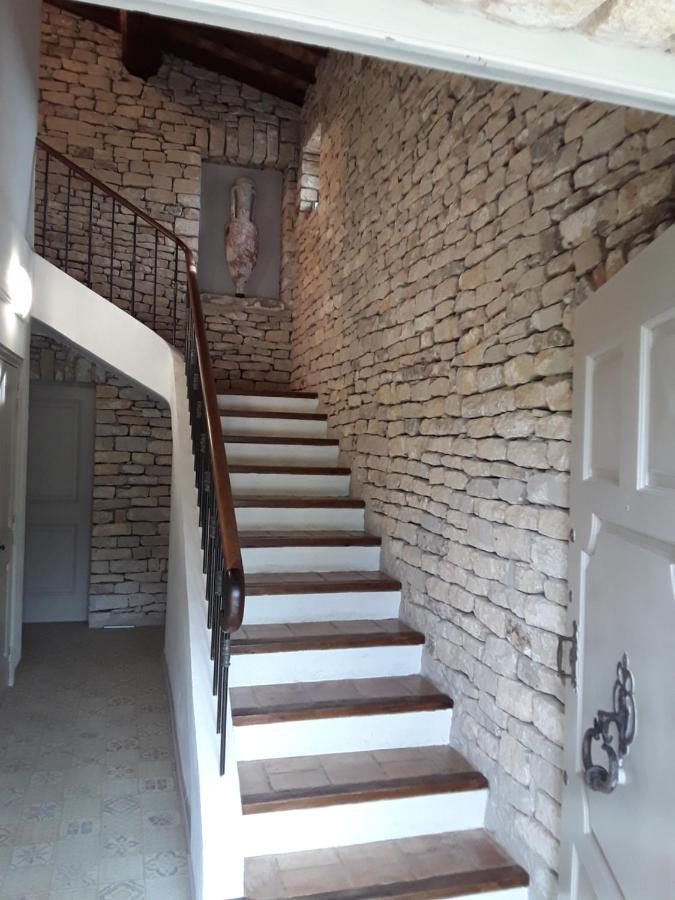 Chambre du sentier des ocres Roussillon en Isere Extérieur photo